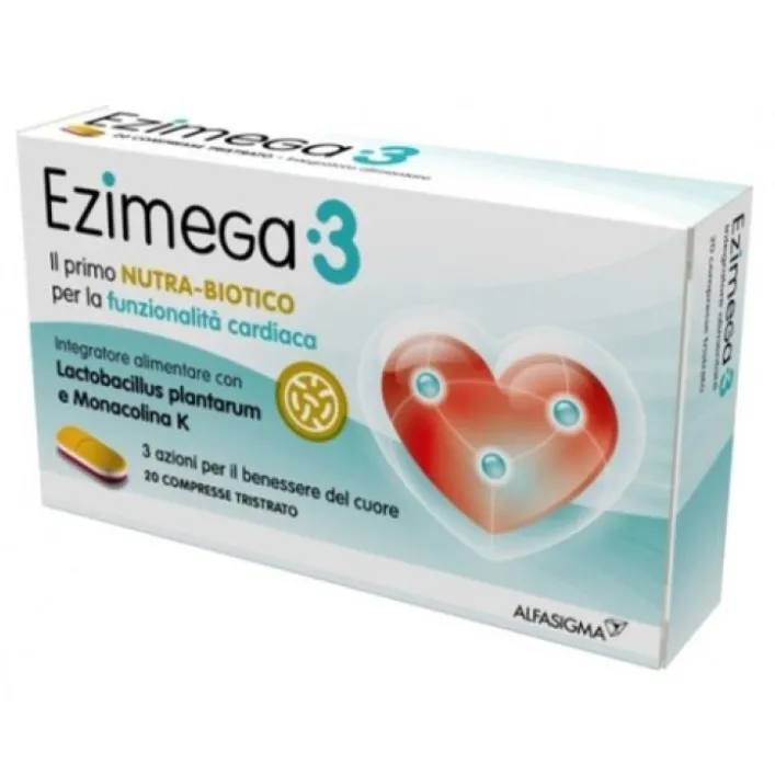 Ezimega3 20 Compresse - Integratore per il Colesterolo