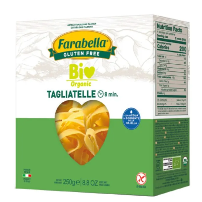 Farabella Bio Pasta Tagliatelle Mais-Riso 340 grammi
