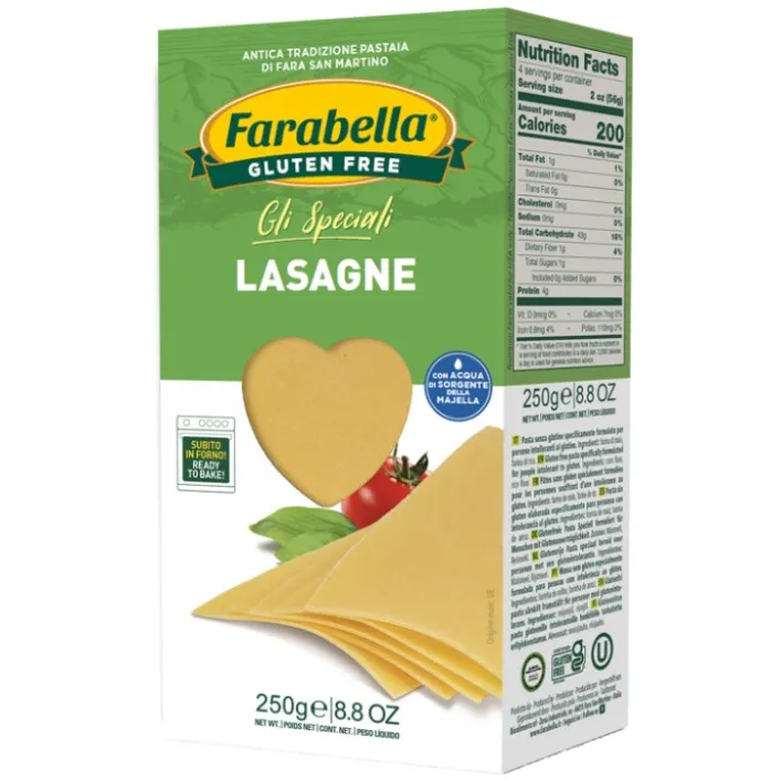Farabella Pasta Senza Glutine Lasagne 250 grammi