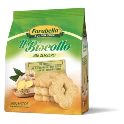 Farabella Senza Glutine Biscotti Zenzero 200 grammi