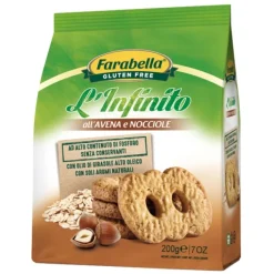 Farabella Senza Glutine Infinito Avena e Nocciole 200 grammi