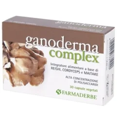 Farmaderbe Ganoderma Complex 30 Capsule - Integratore Organismo