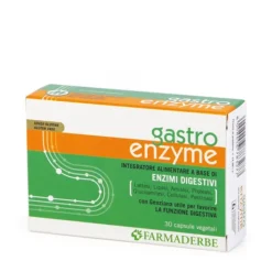 Farmaderbe Gastro Enzyme 30 Capsule - Integratore Alimentare