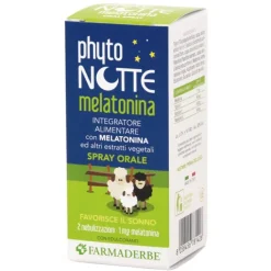 Farmaderbe Phyto Notte Melatonina Spray 30 ml - Integratore Alimentare