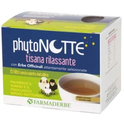 Farmaderbe Phyto Notte Tisana Rilassante 15 Filtri