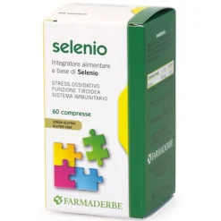 Farmaderbe Selenio 60 Compresse - Integratore Alimentare