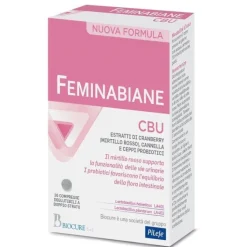 Feminabiane CBU 30 Compresse - Integratore Benessere Vie Urinarie e Intestinale