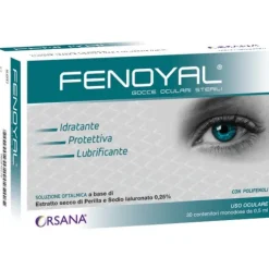 Fenoyal Gocce Oculari 30 Monodose - Dispositivo Medico per Occhi Secchi