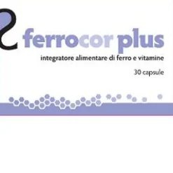Ferrocor Plus 30 Capsule - Integratore Alimentare