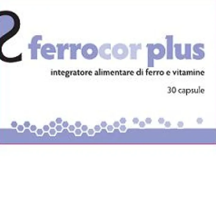 Ferrocor Plus 30 Capsule - Integratore Alimentare