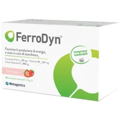 FerroDyn 84 Capsule Masticabili - Integratore Alimentare