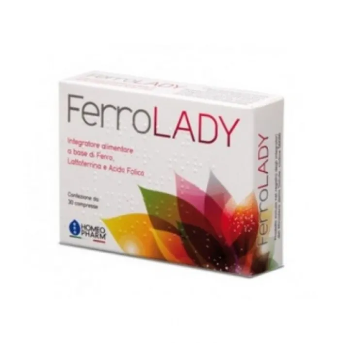 FerroLady 30 Compresse - Integratore Alimentare
