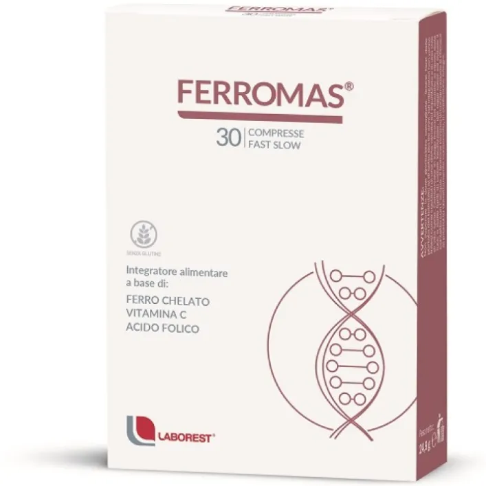 Ferromas 30 Compresse - Integratore di Ferro