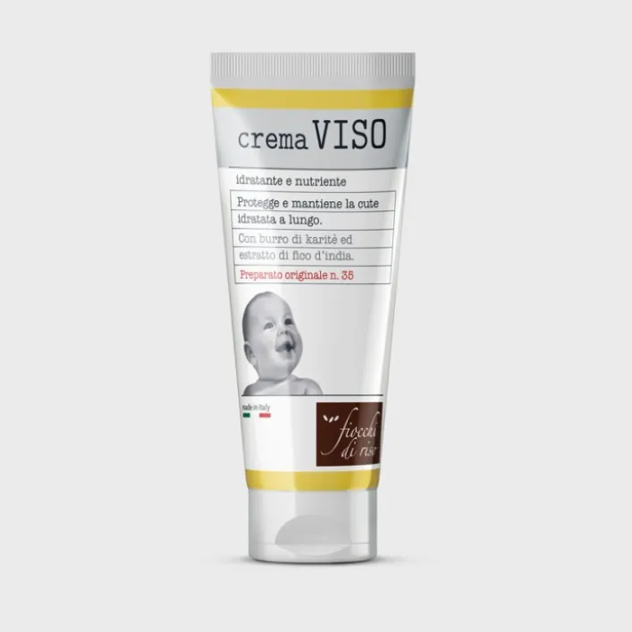 Fiocchi di Riso Crema Viso Idratante e Nutriente Bambino 30 ml