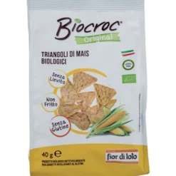 Fior Di Loto Biocroc Triangoli Mais Bio 40 grammi