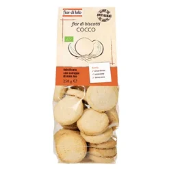 Fior Di Loto Fior di Biscotti Cocco 250 grammi