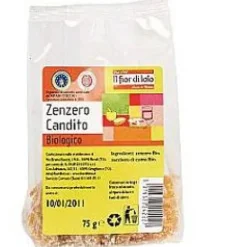 Fior di Loto Zenzero Candito Bio 75 grammi