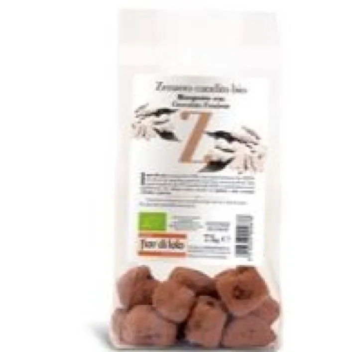 Fior Di Loto Zenzero Candito Ricoperto di Cioccolato Fondente 75 grammi