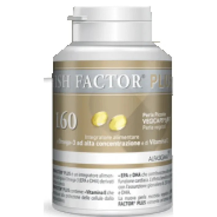 Fish Factor Omega3 Plus 160 Perle - Integratore Alimentare