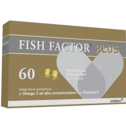 Fish Factor Plus 60 Perle Piccole - Integratore Omega 3 Altra Concentrazione
