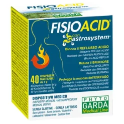 Fisioacid 40 Compresse Masticabili - Integratore Alimentare