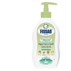 Fissan Baby Protezione e Natura Bagno Corpo e Capelli 400 ml