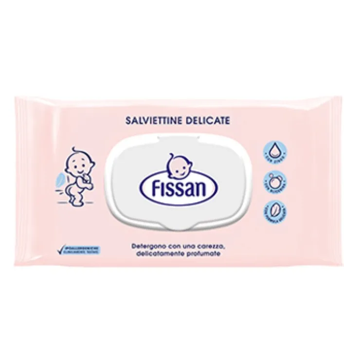 Fissan Salviettini Delicate Detergente 65 Pezzi