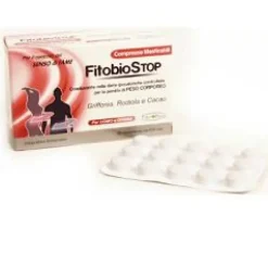 FitoBio Stop 30 Compresse Masticabili - Integratore Controllo Peso Corporeo