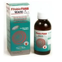 FitoBio Tuss Sciroppo Bambini 150 ml - Integratore Contro la Tosse
