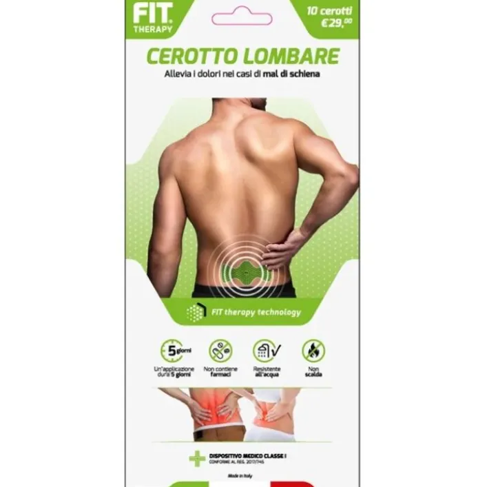 Fit Therapy Cerotto Lombare 10 pezzi