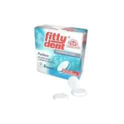 Fittydent Comprex 32 Compresse Effervescenti Igienizzanti Protesi Dentali