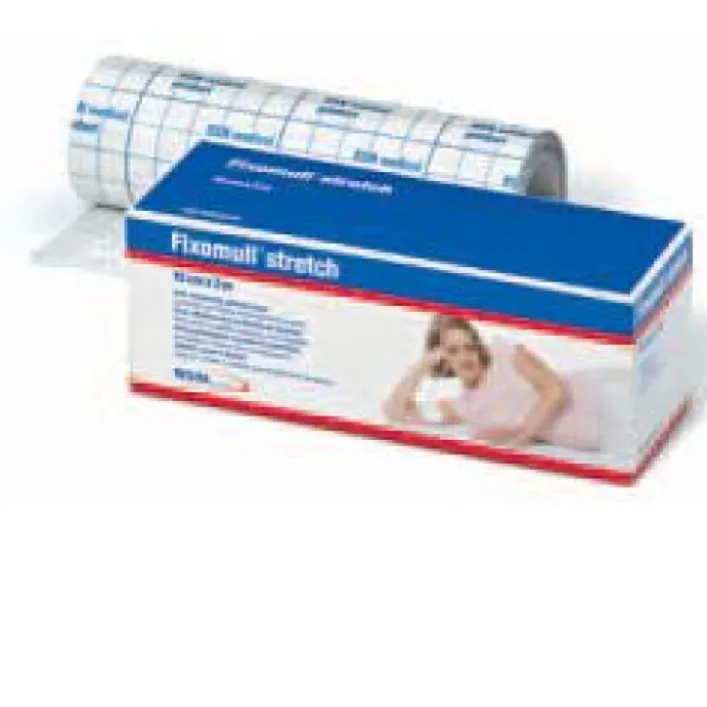 Fixomull Stretch Garza Autoadesiva in TNT mt 10x15 cm