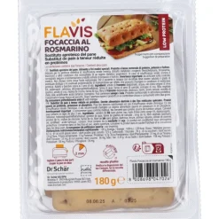 Flavis Focaccia Rosmarino Aproteica 2x90 grammi