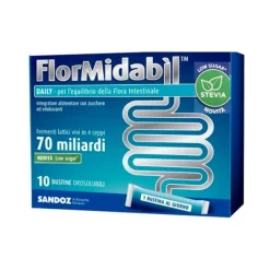 FlorMidabil Daily Polvere 10 Bustine - Integratore Fermenti Lattici