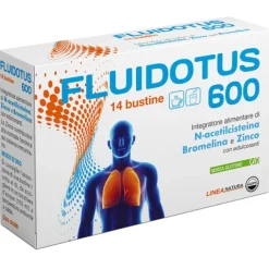 Fluidotuss 600 14 Bustine - Integratore Alimentare