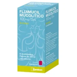 Fluimucil Mucolitico 100 mg/5 ml Sciroppo Epettorante 200 ml