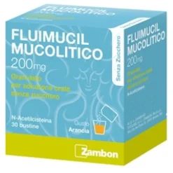 Fluimucil Mucolitico 200 mg Senza Zucchero 30 Bustine