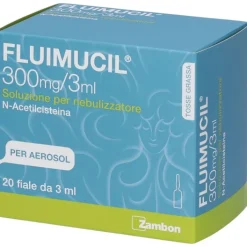 Fluimucil Nebulizzatore Aerosol 300 mg/3 ml 20 Fiale