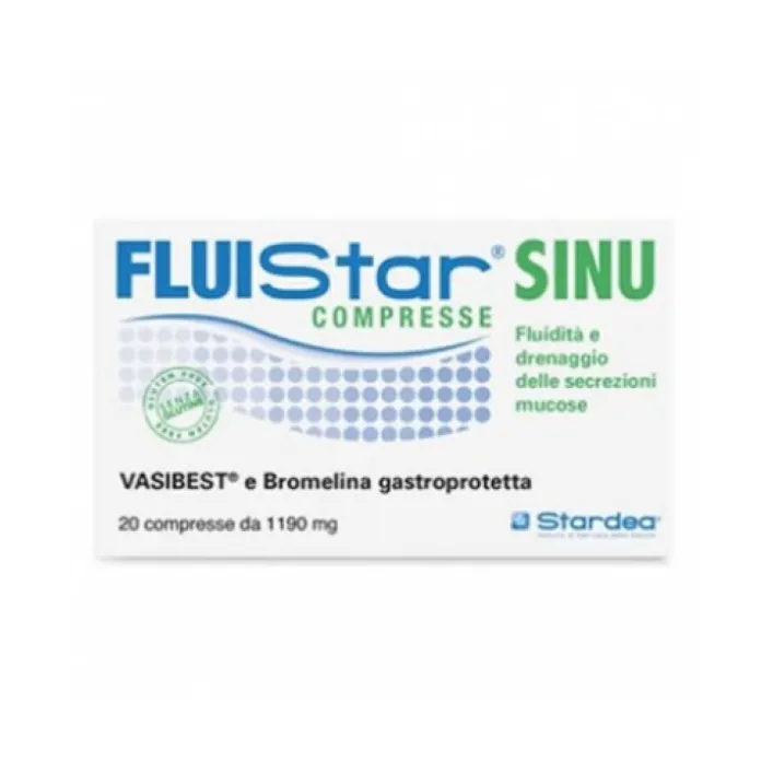 Fluistar Sinu 20 Compresse - Integratore Vie Respiratorie