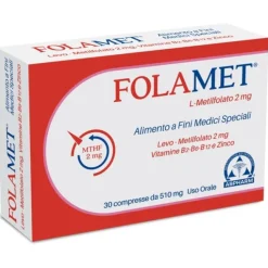 Folamet 500 mg 30 Compresse - Integratore Alimentare