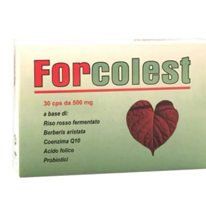 Forcolest 30 Capsule - Integratore per il Colesterolo