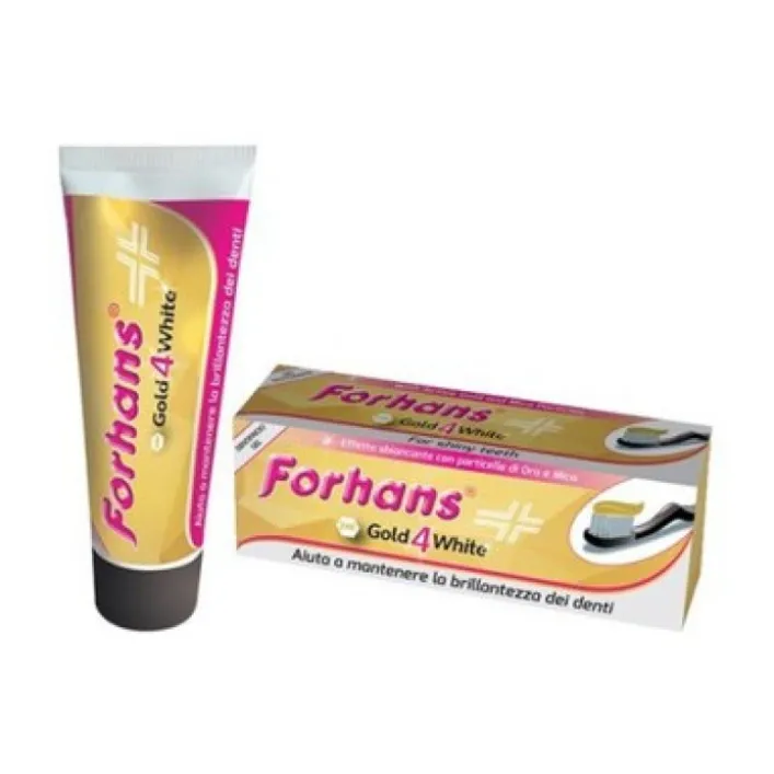 Forhans Dentifricio Gold4White per Denti Sensibili 12 ml