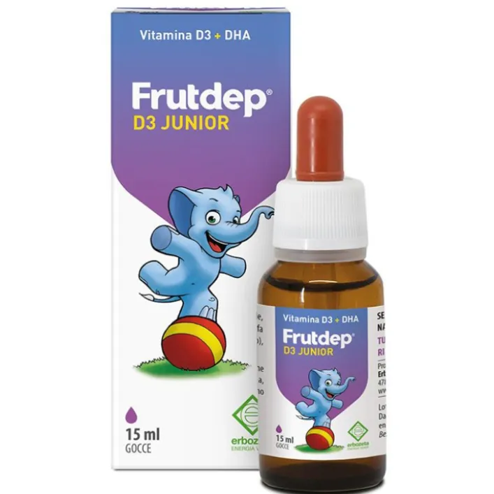 Frutdep D3 Junior Gocce 15 ml - Integratore Alimentare