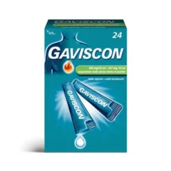 Gaviscon Sospensione Orale Aroma Menta 500 mg + 267 mg 24 Buste