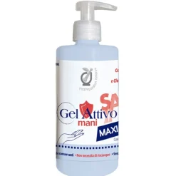 Gel Igienizzante Mani 400 ml a base di Alcool e Clorexidina