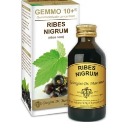 Gemmo 10+ Ribes Nero Analcolico 100 ml Dr. Giorgini - Integratore Alimentare