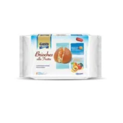 Giusto Senza Zuccheri Brioches alla Frutta a Basso Indice Glicemico 4x45 grammi