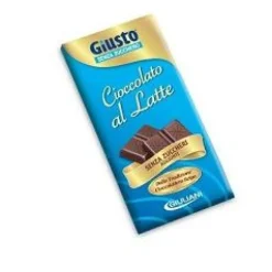 Giusto Senza Zuccheri Cioccolato al Latte Tavoletta da 85 grammi