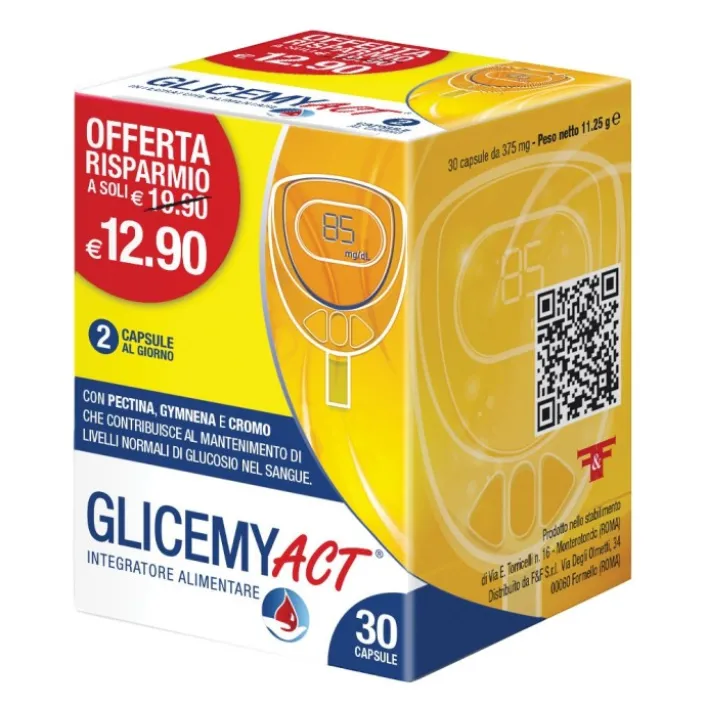 Glicemy Act 30 Capsule - Integratore Alimentare