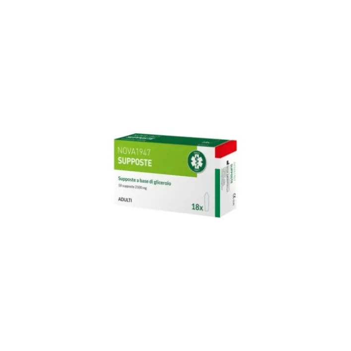 Glicerolo Adulti 2500 mg Nova 1947 18 supposte